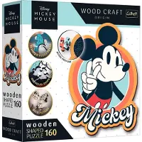 Trefl Disney Trä Mickey Mouse Pussel 160 Enheter