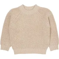 Copenhagen Colors Tröja - Stickad - Beige - - 7 år (122) - Tröja