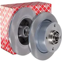 FEBI BILSTEIN Bromsskiva 40819 fram, full, 1 Stycke