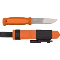 Morakniv Mora Kansbol Burnt Orange 13913 bushcraft knife with sheath and survival kit
