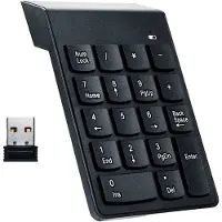 24hShop Numeriskt Trådlöst Tangentbord
