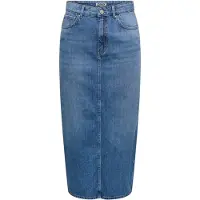 ONLY Kjol 'Lumi' blå denim
