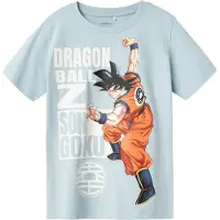 Name it T-shirt - NkmFritz - Dragonball - Celestial Blue - - 11-12 år (146-152) - T-shirt