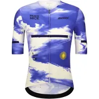 Santini Paris-nice 2025 Korta ärmar Cykeltröja