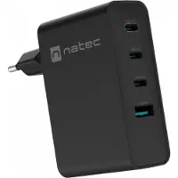 Natec NUC-2234, inomhus, AC, 20 V, Svart