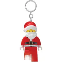 LEGO IKONISK, SANTA Nyckelring med LED-lampa, Hangtag