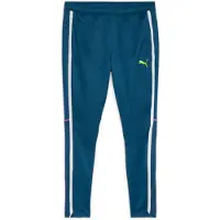 Puma Träningsbyxor IndividualBlaze - Navy/Lime Dam, storlek X-Small