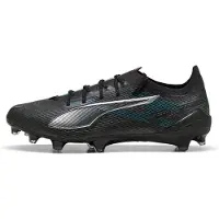 Puma Ultra 5 Ultimate FG Eclipse - Svart/Silver/Blå - Gräs (FG), storlek 39