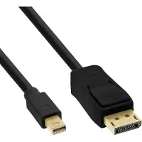 InLine DisplayPort Mini - DisplayPort cable 0.5m black (17136S)