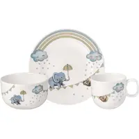 Villeroy & Boch Barnservis 3 Delar Walk Like An Elephant - Barnserviser Porslin Multi