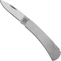Case Knives Case Executive Lockback 00041, M1225L SS, Brushed Stainless Steel pocket knife