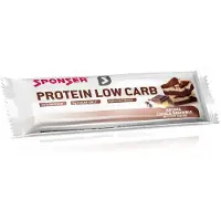 Sponser Sport Food Låda Med Proteinbars Med Lågt Kolhydratinnehåll Chokladbrownie 50g 25 Enheter