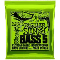 Ernie Ball 2836 Hybrid Slinky bassträngar nickel för 5-strängad elbas