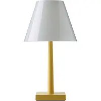 Rotaliana Bordslampa , Dina+, dimbara, Gul, Vardagsrum, Metall, Design