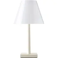 Rotaliana Bordslampa , Dina+, dimbara, Beige, Vardagsrum, Metall, Design