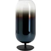 Artemide Bordslampa , Gople Mini, Blå, Vardagsrum, Glas, Design