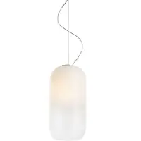 Artemide Taklampa , Gople Mini, dimbara, Vit, Vardagsrum, Glas, Design