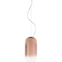 Artemide Taklampa , Gople Mini, dimbara, Koppar, Vardagsrum, Glas, Design