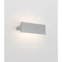 Rotaliana Design vägglampa Ipe W2, dimbar, Aluminium / grå / zink, Vardagsrum / matsal, Aluminium / grå / zink, Modern, Vägglampa, vägglampa inomhus