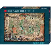 Heye 2000 bit HEYE Pussel 29847 Rajko Pirate World Zigic