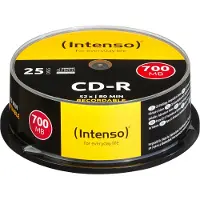 Intenso 1001124 CD-R 80 700 MB 25 st Spindel