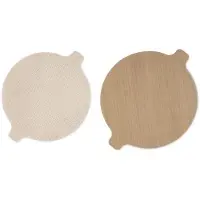 Hama Schutzeinlage für Heißluftfritteusen, Antihaft-Matten, zuschneidbar Varmluftsfritös 2 st Non-stick-beläggning Beige