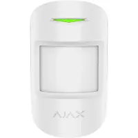 Ajax Baseline CombiProtect - Glasbrytarsensor / rörelsesensor - trådlös - Jeweller - 868 - 868.6 MHz, 866 - 866.5 MHz, 868.7 - 869.2 Mhz, 905 - 926.5 MHz, 915.85 - 926.5 MHz, 921 - 922 MHz - vit