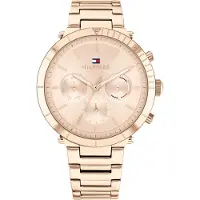 Tommy Hilfiger Damklocka - - 1782347 - Quartz Multi-Dials - Ip-rosé rostfritt stål - 5 bar