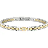 Maserati Smycken Armband i Rostfritt Stål JM320AST09 För Män beige