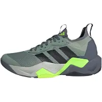 Adidas Rapidmove ADV 2 HIIT Silvergrön Herr Sneakers Core-Black Lucid-Lemon JH6167 43⅓