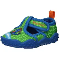 Playshoes Öppna skor 'Dino' blå / grön / mint / orange