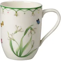 Villeroy & Boch Colourful Spring Kaffemugg 34 Cl - Kaffekoppar Porslin Vit