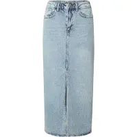 Vila Kjol 'VIJaf' blå denim