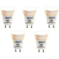 LUEDD Set med 5 GU10 LED-lampor 35 mm 3,5 W 180 lm 2700K