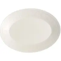 Villeroy & Boch Cellini Ovalt Serveringsfat 40 Cm - Uppläggningsfat Porslin Vit