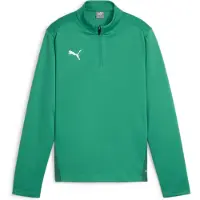 Puma Träningströja teamGOAL 1/4 Blixtlås - Grön/White Barn, storlek 116 cm