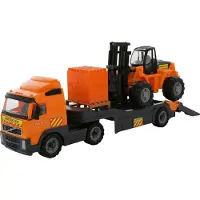 Toymax Lastbilssläp med gaffeltruck 750x230x345 mm