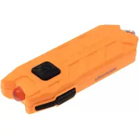 Nitecore Tube V2.0 Orange, rechargeable LED keychain flashlight