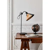 Forestier Bordslampa , Parrot, Svart, Vardagsrum, Metall, Design