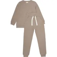 Minymo Sweatset - Fossil - - 7 år (122) - Sweatset