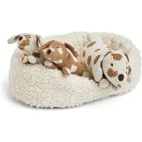 Smallstuff Gosedjur Med hundkorg - Nature - - One Size - Gosedjur