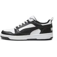 Puma Låg sneaker 'Rebound V6' svart / vit