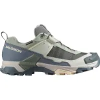 Salomon - Vandringsskor dam - X Ultra 5 GTX W Seagrass / Turbulence / Tender Peach för Unisex - Storlek 39 1/3 - Beige