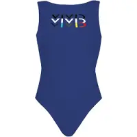 Vivid Baddräkt mörkblå / svart / vit