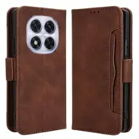 Mtp Products Xiaomi Redmi Note 14 Pro 5G/14 Pro+ 5G/Poco X7 Korthållare plånboksfodral - Brun