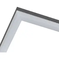 LINDBY LED-utomhustaklampa Finian, 64 cm x 21 cm, CCT dimbar Finian ,, Svart, Syntetmaterial, Modern, LED-taklampor