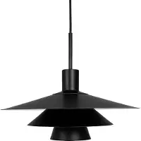 Dyberg Larsen Design pendellampa Kay, dimbar, Svart, Vardagsrum / matsal, Metall, Design, Pendellampa
