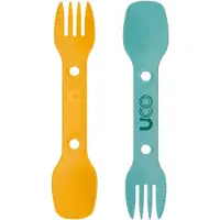 UCO Gear Utility Spork 2-Pack with Cord Gldskyblue