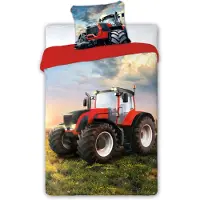 MCU Traktor - turbo påslakan 140x200 cm 100% bomull