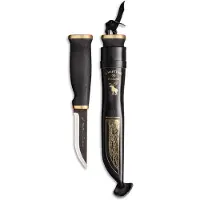 Marttiini Moose Black Hirvi 547021W Carbon, Birch, Black Wooden Box, outdoor knife
